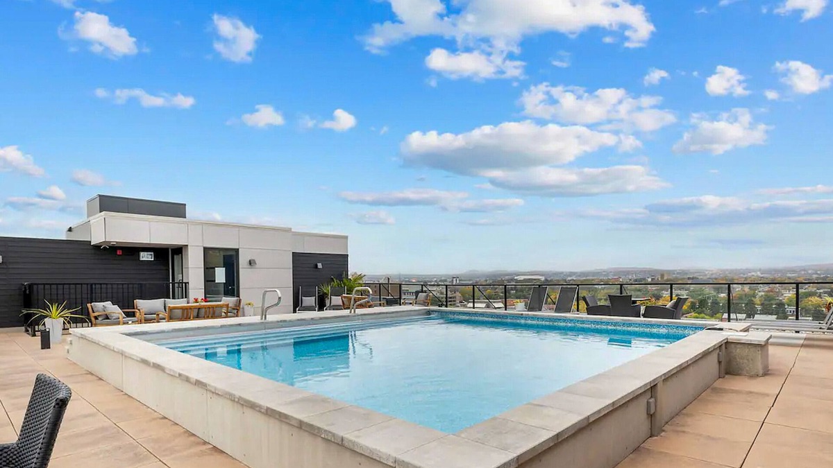 Saint-Roch Apartment | The Chic Charest | Terrace | Pool & BBQ | AC