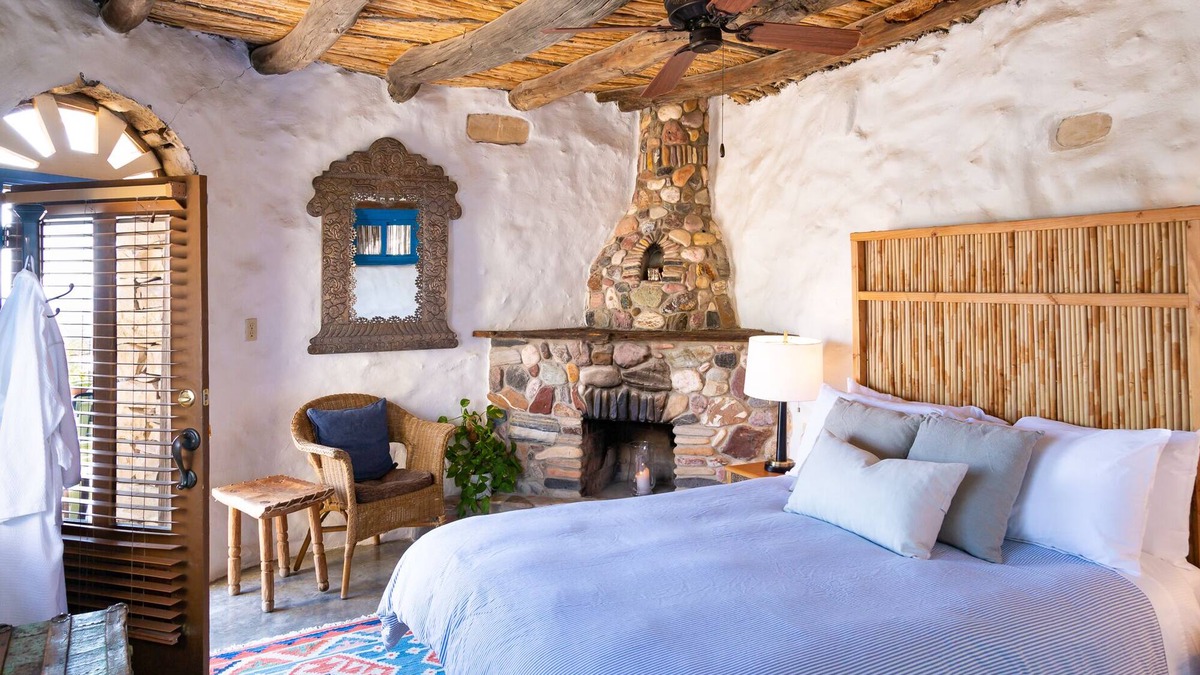 Terlingua Apartment | The Chisos Suite - overlooking the Chisos Mountain range.