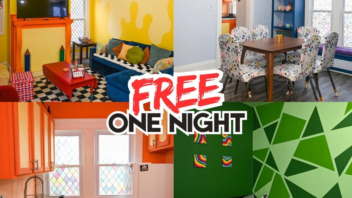 East Cleveland Apartment | The Colorful Retreat | Themed | Sleeps 8