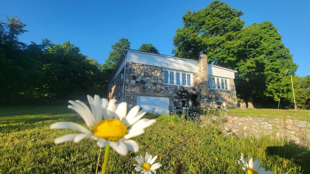 Onekama House | The Contentment on Portage Lake with Private Dock