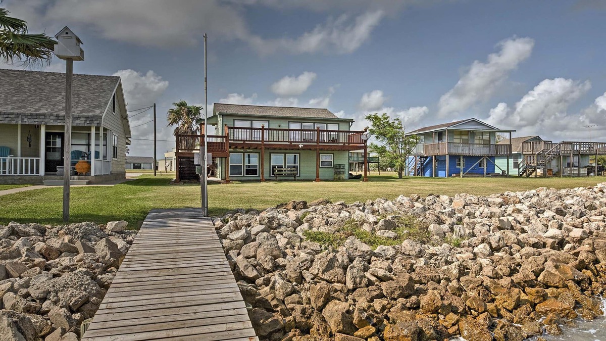 Palacios House | 'The Crab Trap' Palacios House on Matagorda Bay!