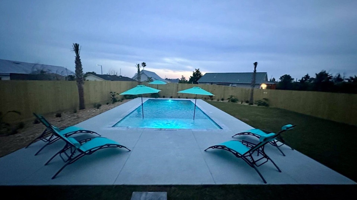 Mexico Beach House | THE "CRABBY HUNTER" IS A NEW HOME W/GULF VIEWS, PRIVATE POOL & OPTION TO RENT GOLF CART!