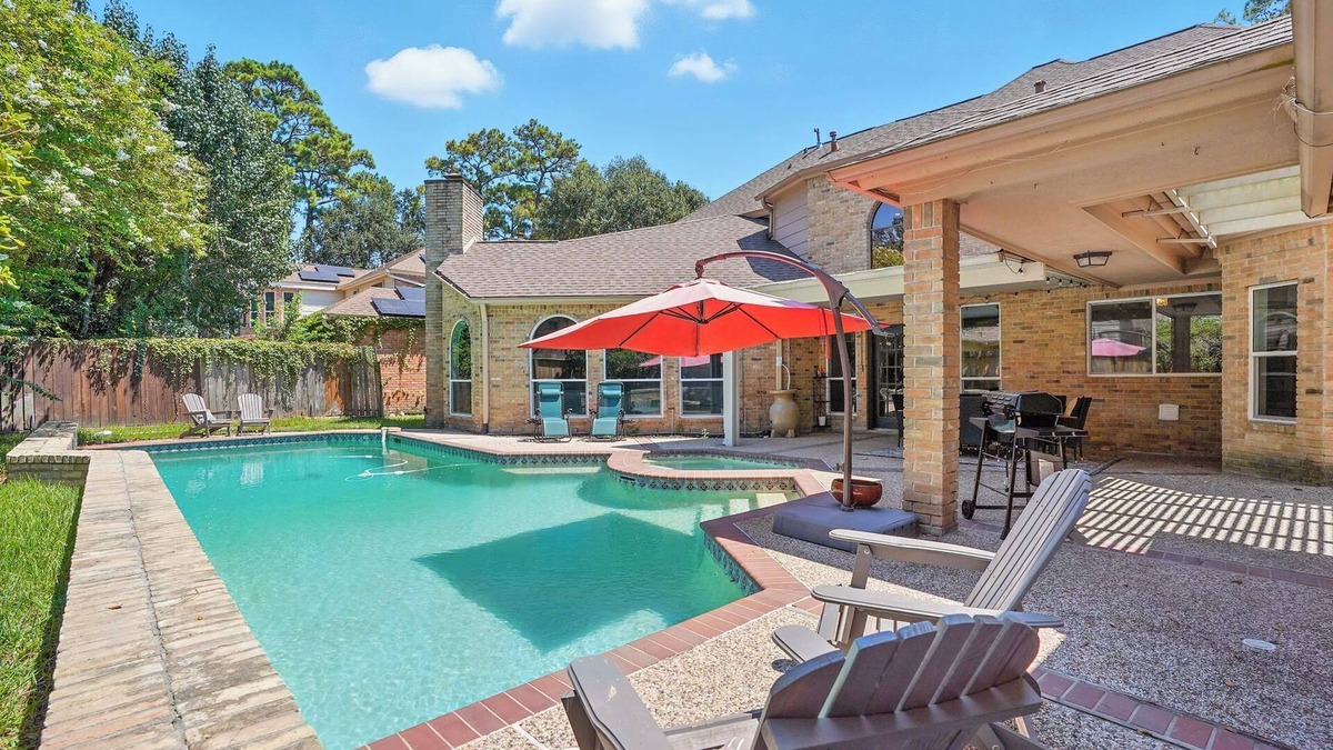 Klein House | The Dapper Texan - Heated Pool, Spa & Game Room