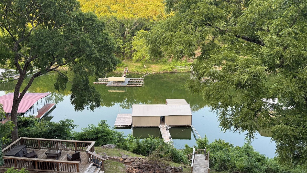 Cookson Cabin | The Deckhouse with private boat dock!