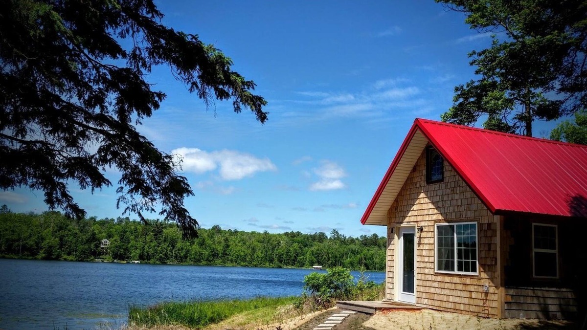 Waubun Cabin | The Definition of Get-Away-from-it-All!