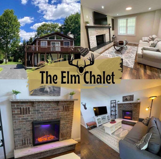 Tobyhanna Ski Chalet | The Elm Chalet NEWLY! Reno, sleeps 10, patio