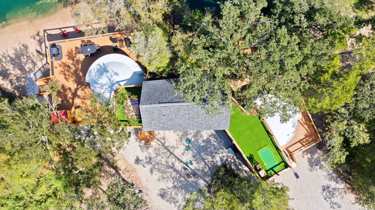 Bastrop County Cabin | The Fairy House | 3 Beds 2 Baths