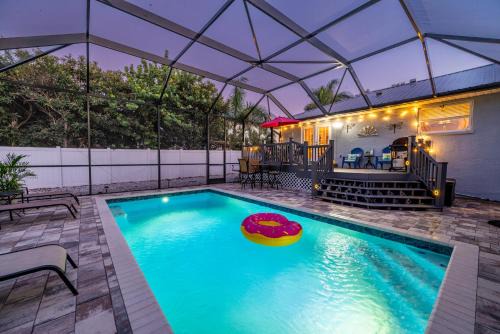 Whitney Beach House | The Farm House! Spacious private pool home with grill and fully stocked kitchen!
