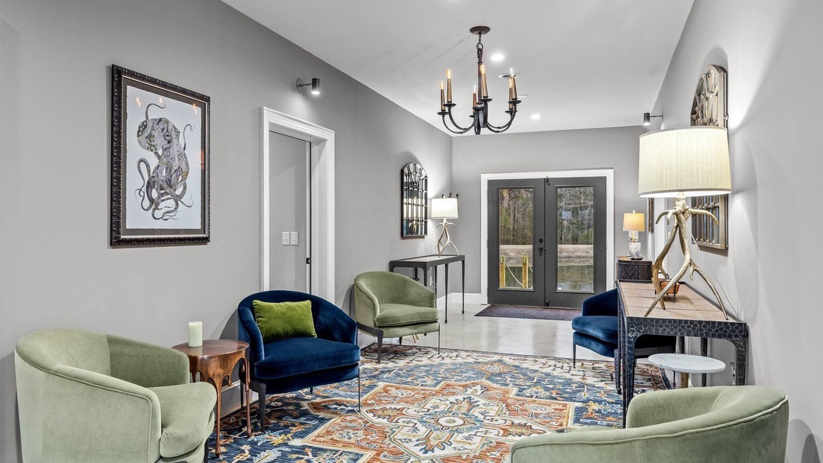 Core Creek House | The Field House-Pet Friendly Home with Private Fishing Pond in Havelock, NC