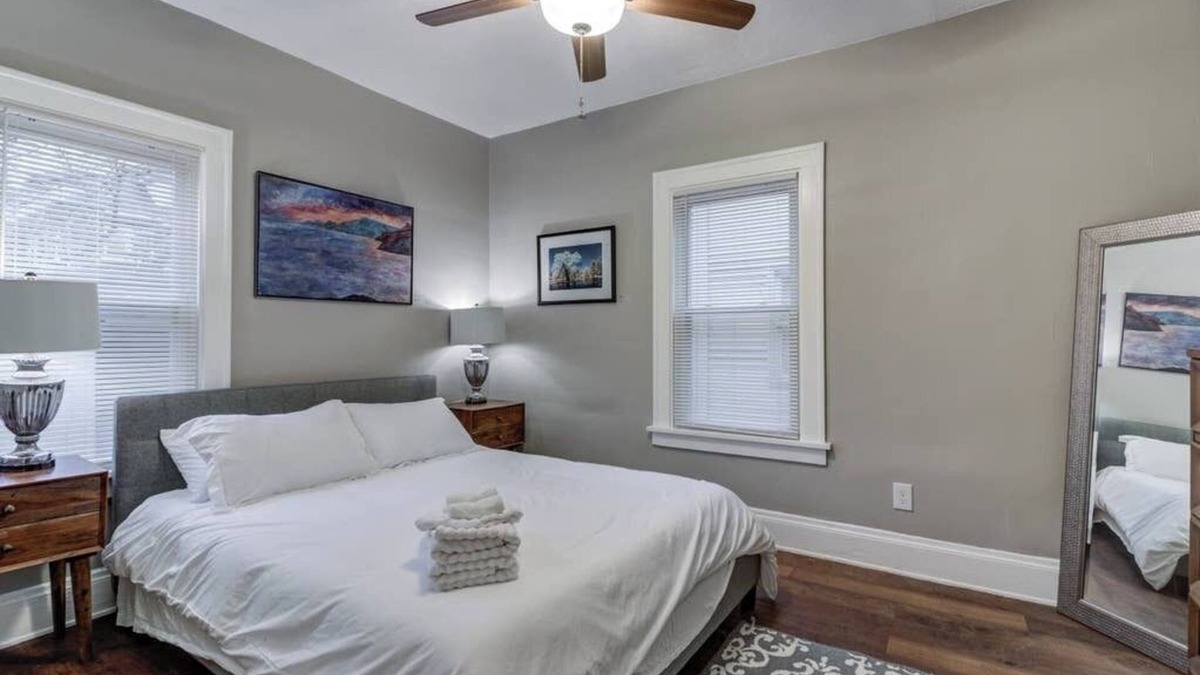 Cleveland Apartment | The Gallery House - Art curated by local artist!
