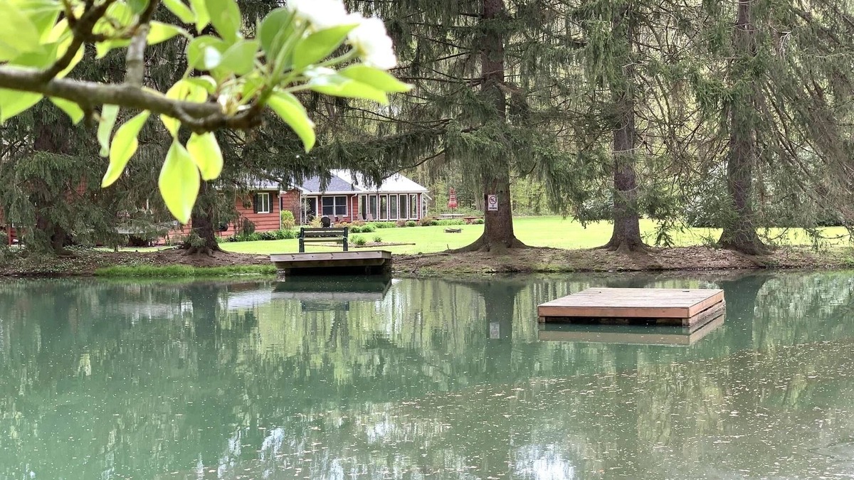 Austinburg Cabin | The Game Cabin at Rustic River Retreats-fun wine country getaway!