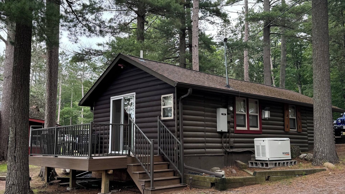 Northwoods Beach Cabin | The Getaway on Grindstone Lake