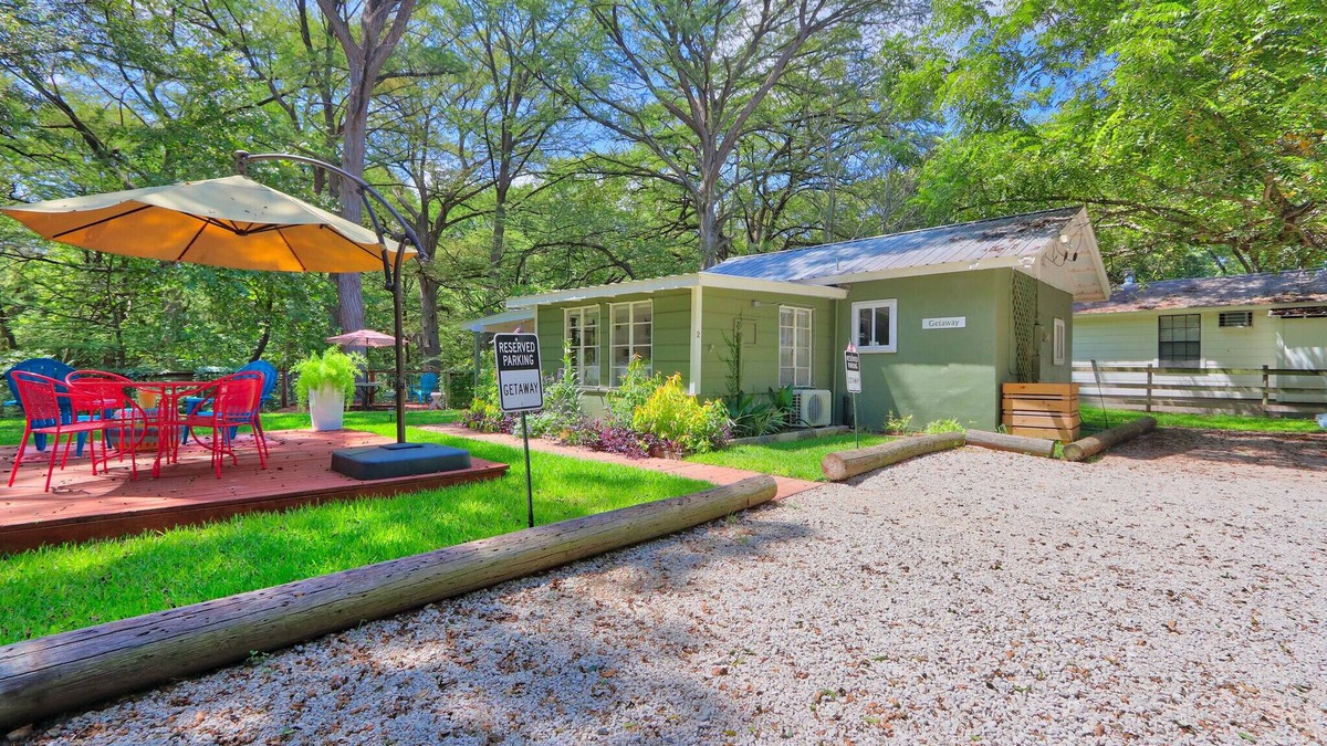 Wimberley Cottage | The Getaway on the Creek with Bright Pops of Color!