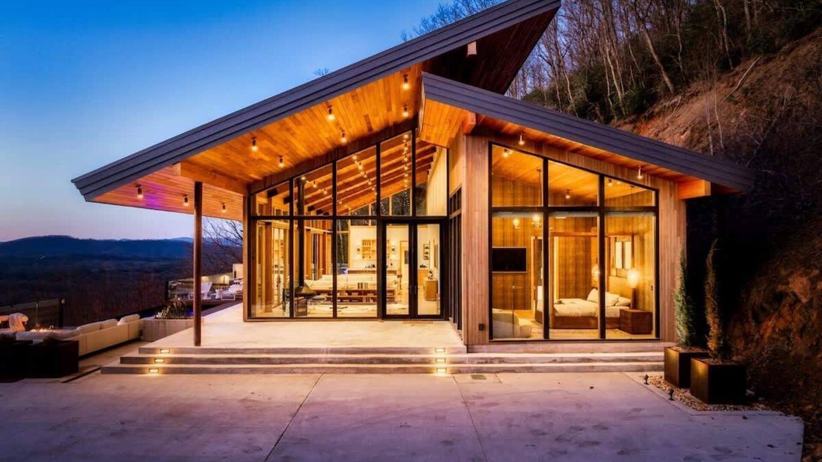 Natures Courtyard Cabin | The Glass Frame - Peak Elegance & Luxury