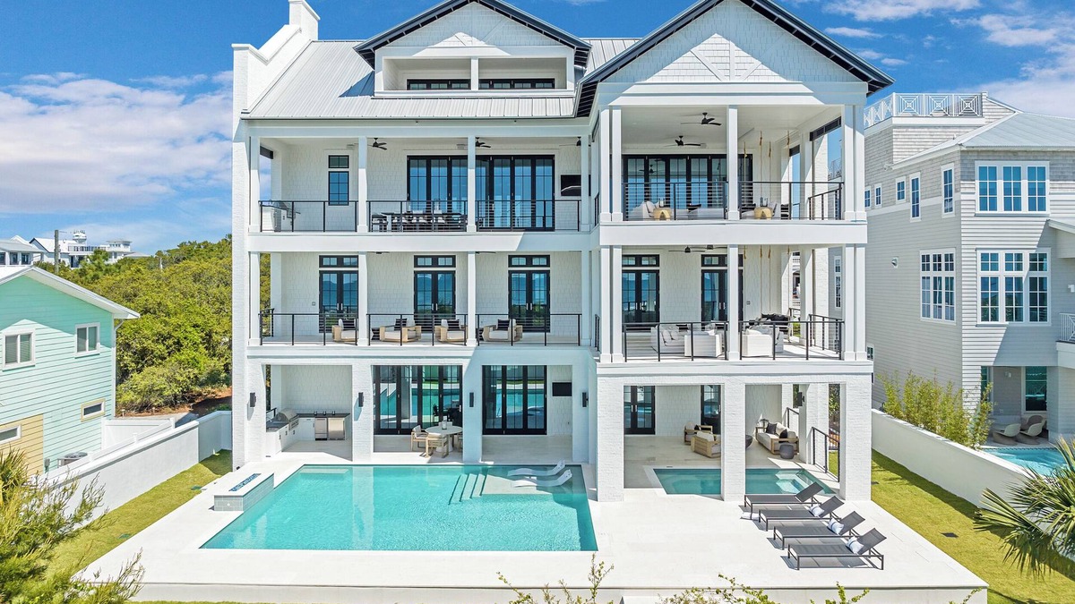 Inlet Beach House | The Grand Pearl|Easy Beach Access|Private Pool & Unobstructed Gulf Views