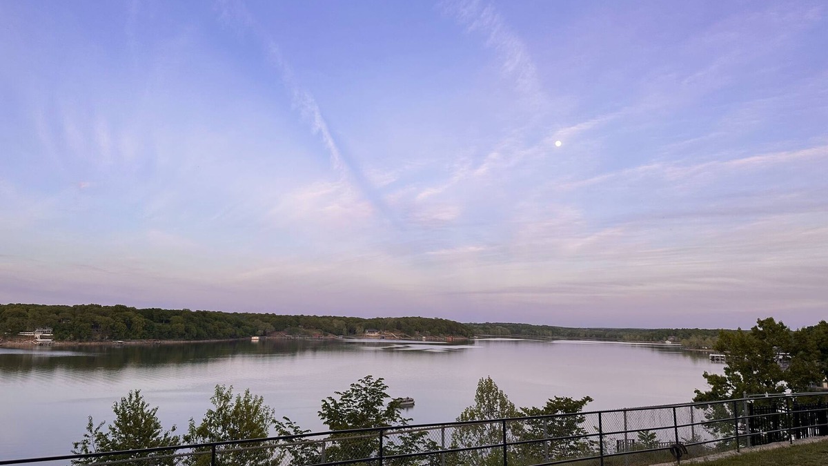 Grove House | The Grandest View of all overlooking Honey Creek Cove with covered boat slip!