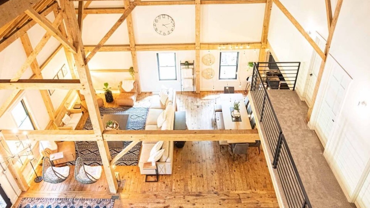 Dover House | The Hemlock- Timber Frame Barndominium
