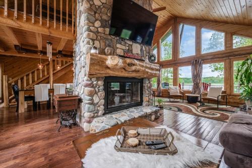 Cohasset House | The Hideaway On Little Jay Log Home