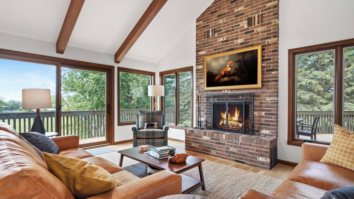 Harbor Springs House | The Hideout: Luxe Birchwood Escape w/Hot Tub