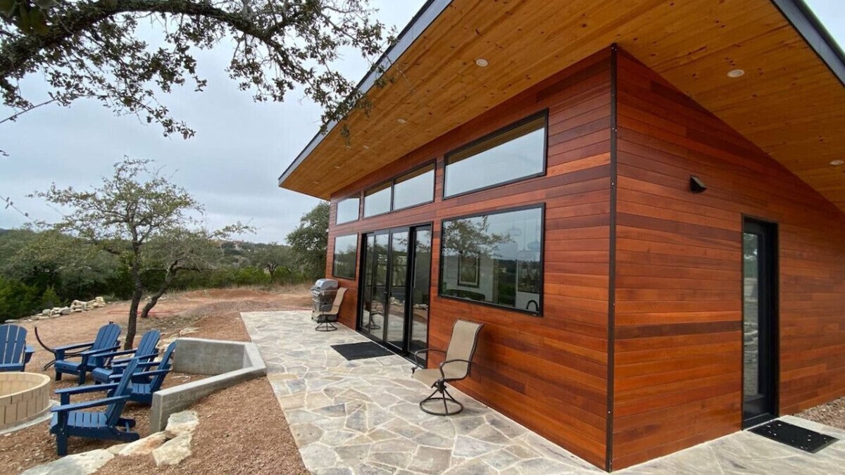 Dripping Springs Cabin | The Highland: Modern Cabin, Amazing Views, Extras