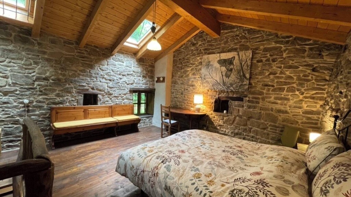Borgo Val di Taro Cabin | The house in the woods, rustic stone cabin nestled in the chestnut forest