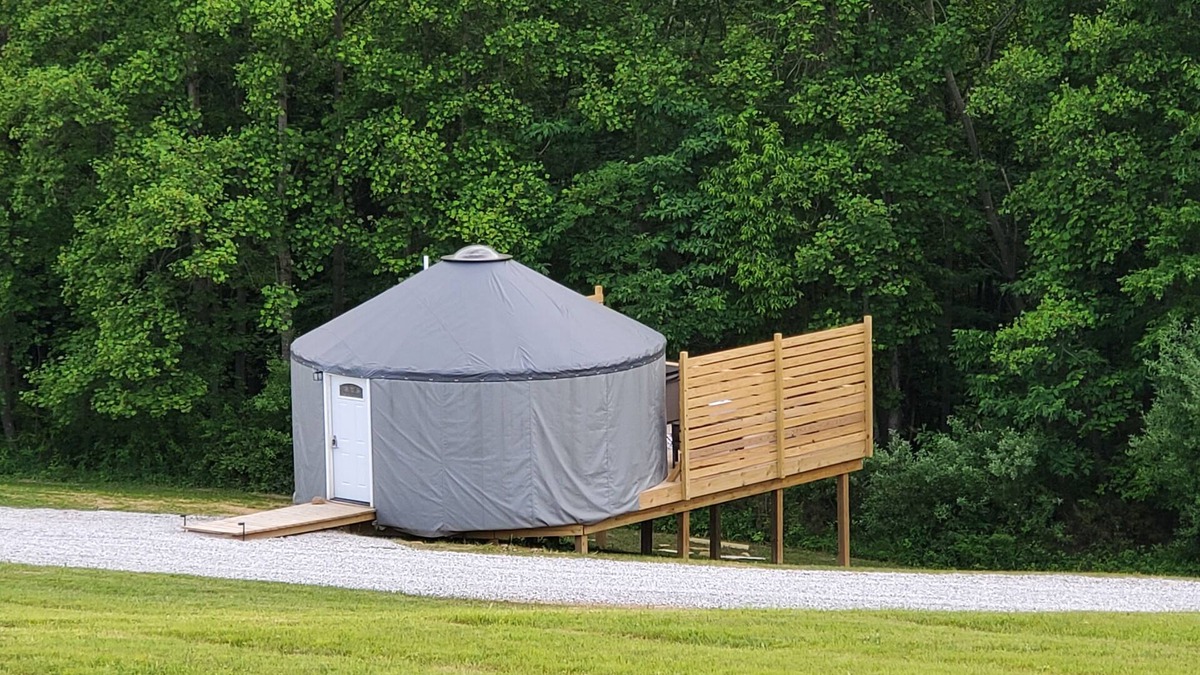 Logan House | The Hummingbird is a Stylish 20ft Yurt house!