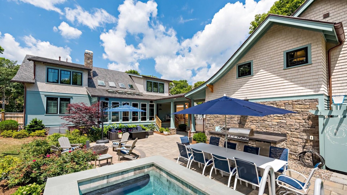 Narragansett Pier House | The "Idea House" From TV Series This Old House! High End, Definition of Luxury!