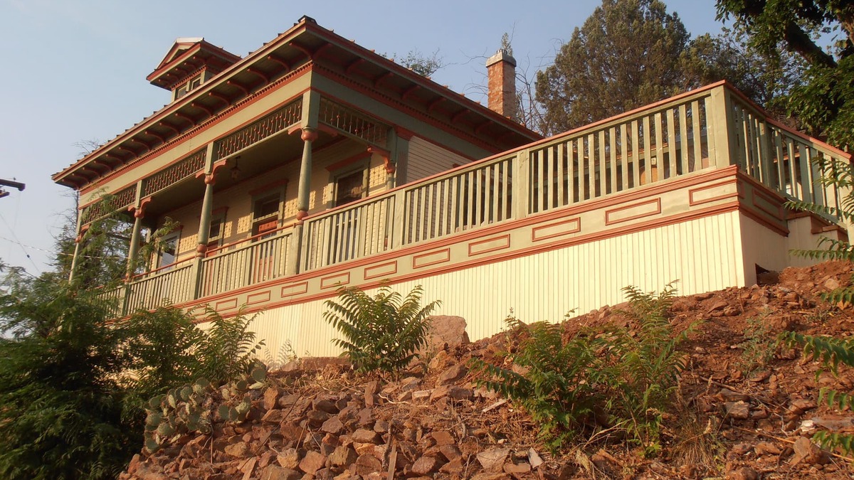 Jerome House | THE JOHN RIORDAN HOUSE. BUILT 1898. VACANT, BURIED FOR 60 YEARS, RESTORED 2012
