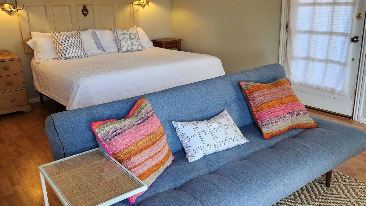 Fort Davis Apartment | The King Suite At Casa Hermosa, Gaze At Sleeping Lion Mountain From Your Porch!