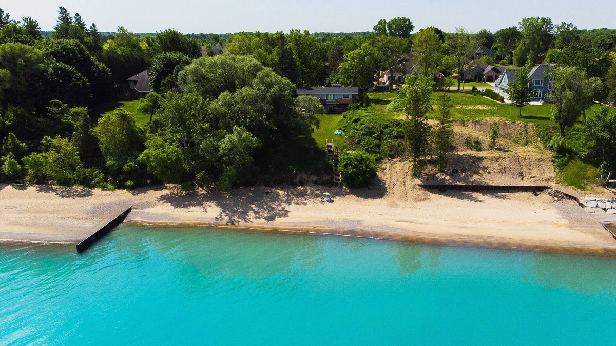 Plympton-Wyoming House | The Lake House - Private Beach on Lake Huron