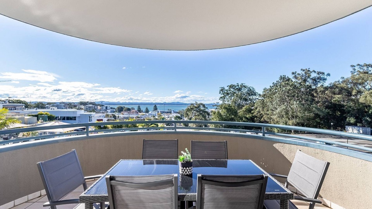Nelson Bay Apartment | The Landmark, 211/61B Dowling Street - Resort Style holiday with pool, games room & restaurant