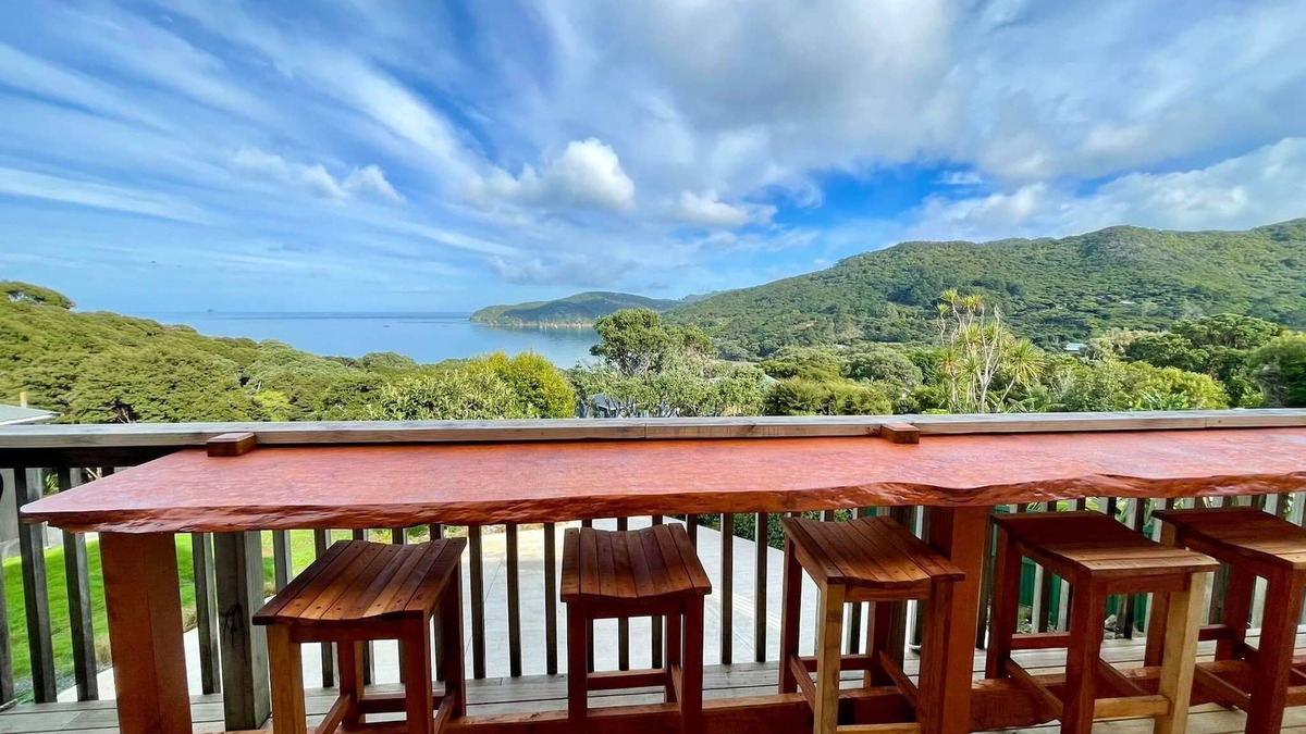 Tryphena House | The Lazy Fish, Great Barrier Island