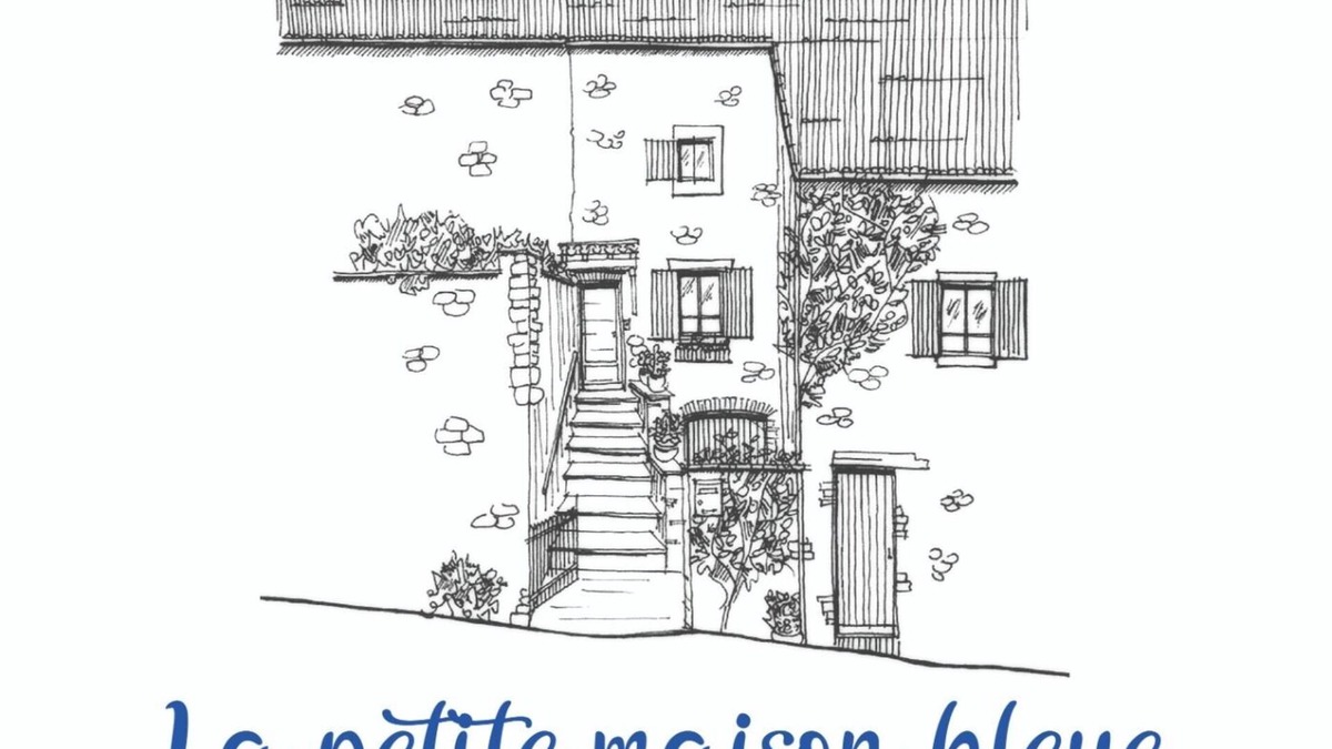Olargues House | The little blue house