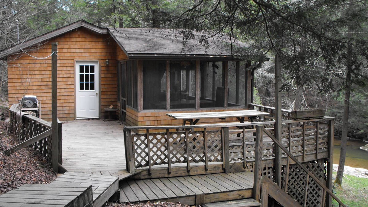 Dushore Cabin | The Little Cedar - overlooking South Black Creek