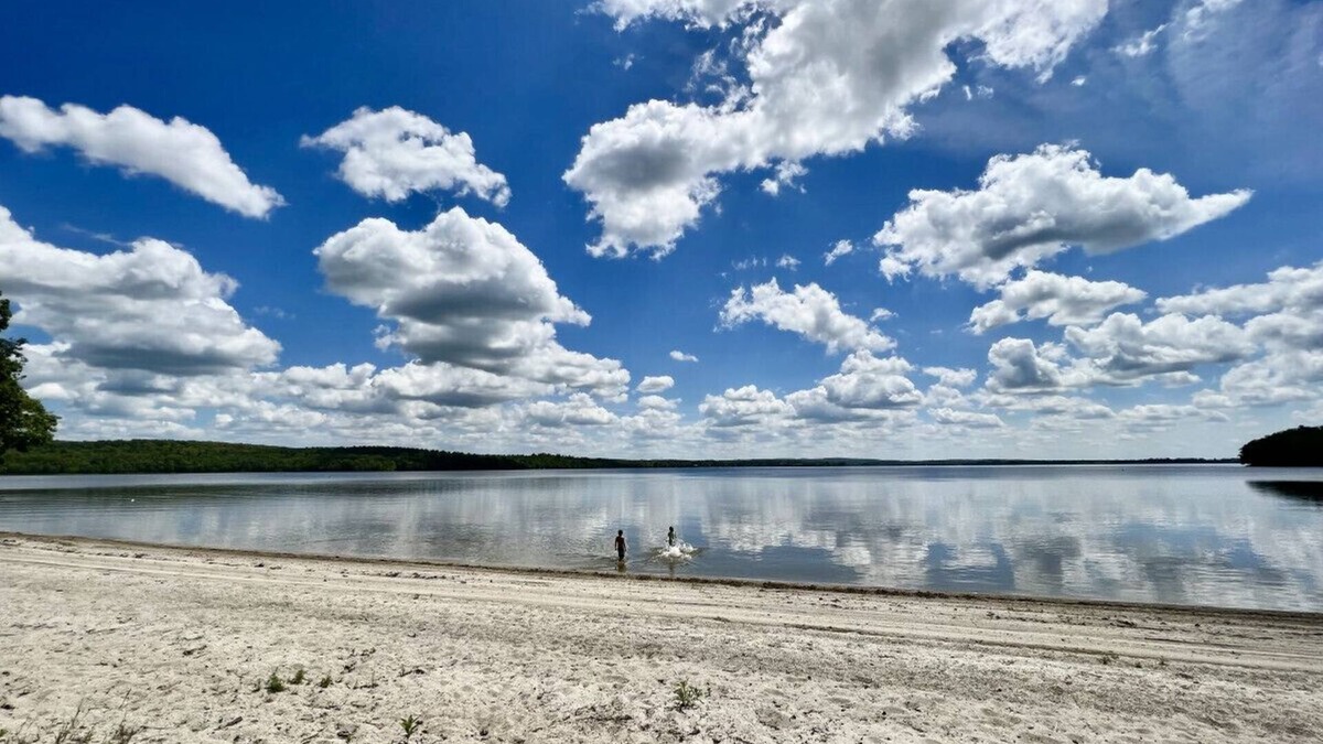 Burnham House | The Maine Lake House with an Amazing Sand Beach!