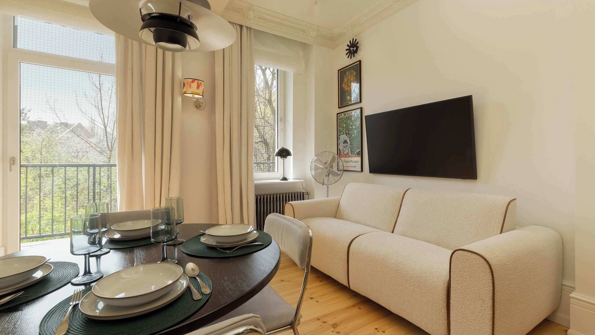 Zaspa Apartment | The Marien Apartments 1899 | Balcony