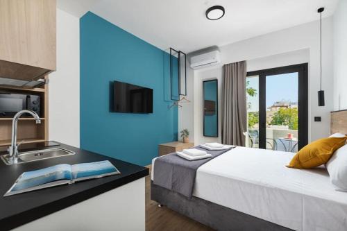 Kerameikos Apartment | The Meta Stay - Sunny Getaway with Rooftop Access
