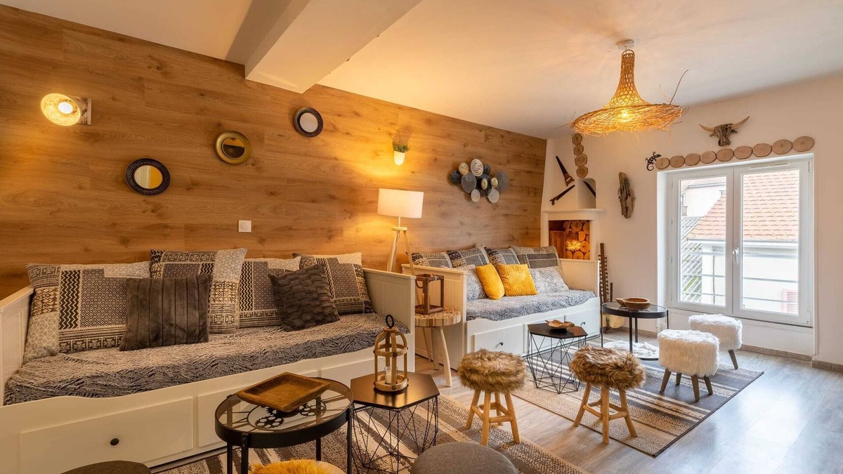 Voiron Apartment | The modern tree, Hyper Center, 8 Pers., T3 on 70m²