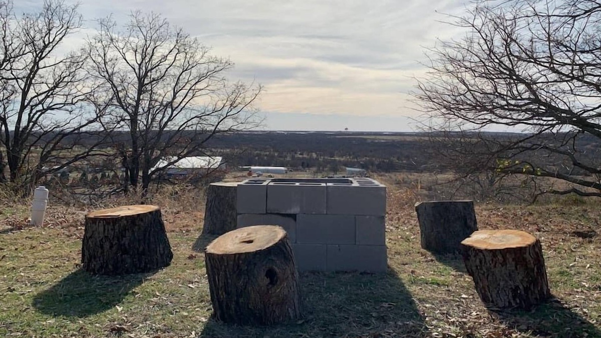 Dennis Cabin | The Nest Tiny Home is 160sf with awesome Views!
