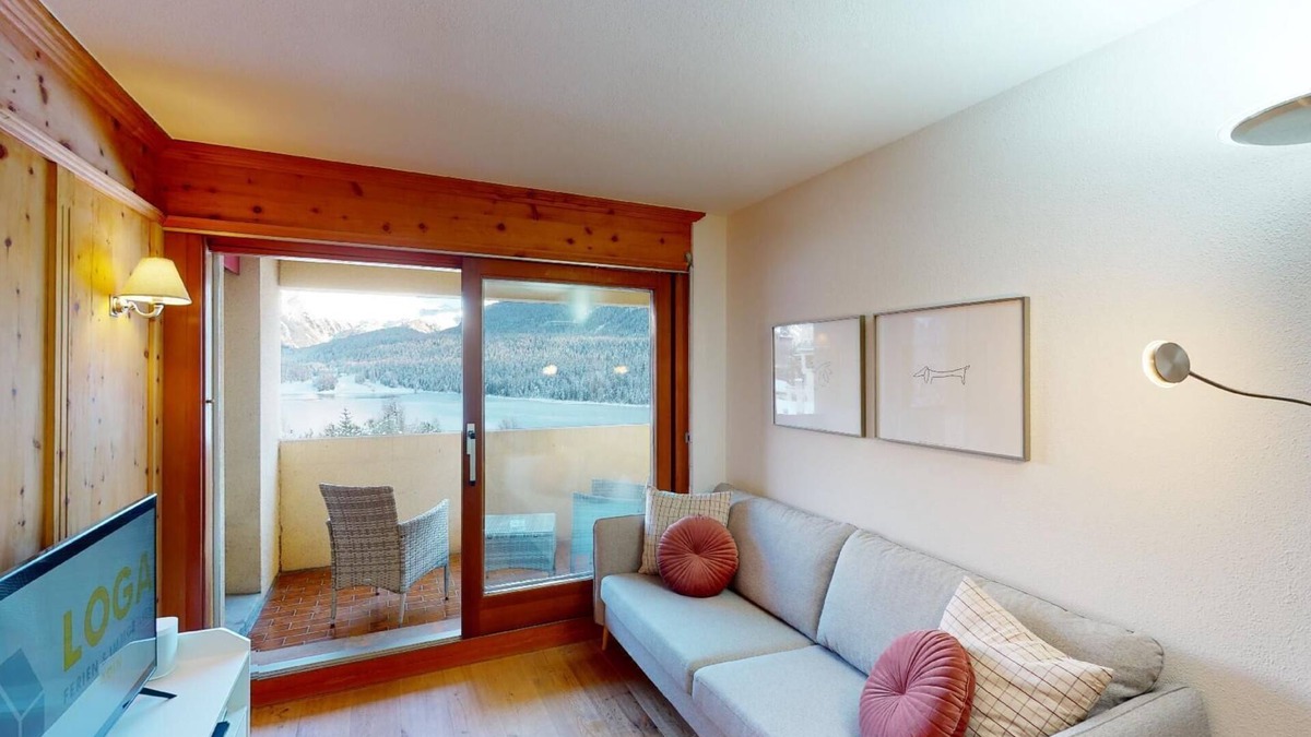 St. Moritz Apartment | The newly renovated holiday apartment "Abitaziun Caspar Badrutt 306" in St.