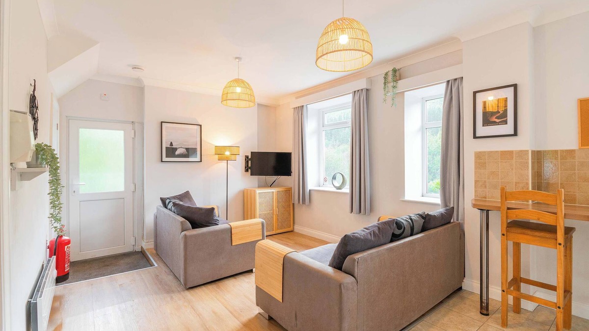 Port Talbot Apartment | The Nook at Afan Forest Park by StayStaycations
