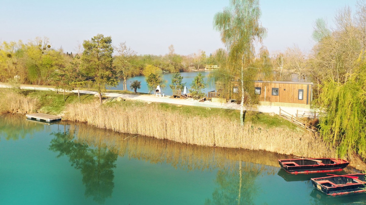 Gravon House | The Nymphe Lodge - At the water's edge - Domaine des Etangs de la Bassée