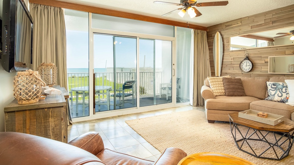 Bethune Beach Apartment | The Oceans- 3/3 Ocean Front Ground Floor Unit 103