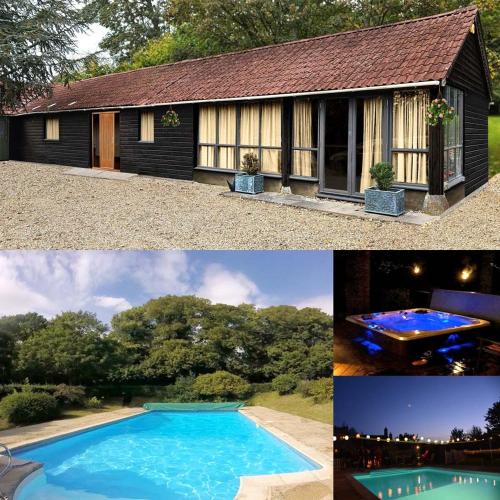 Barford St Martin House | The Old Stables - Self Contained Cottage - Hot Tub and Pool