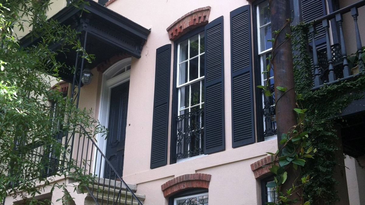 Historic Downtown Savannah House | The One with a Bicycle Hanging on the Wall