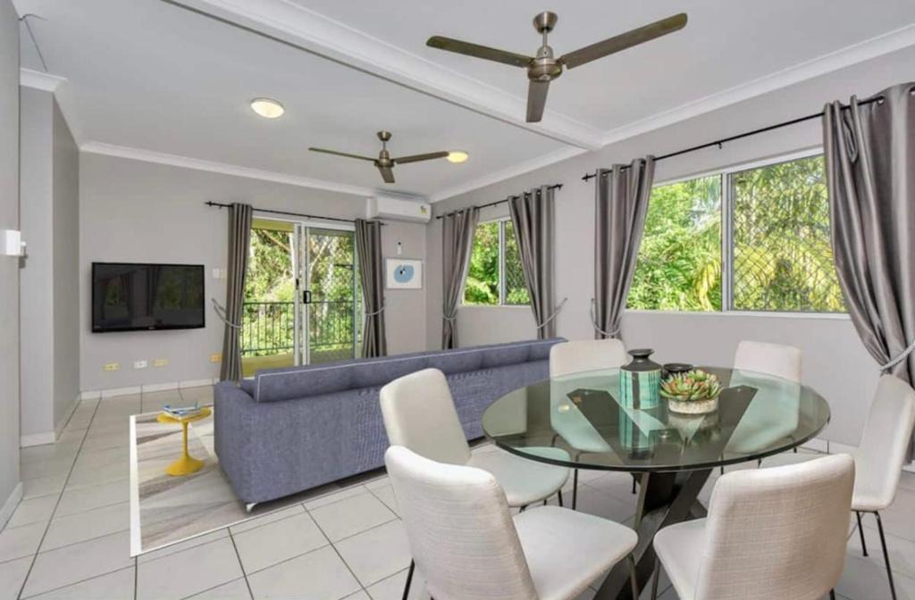 Gray Apartment | The Palms 3 bedroom comfort in quiet court