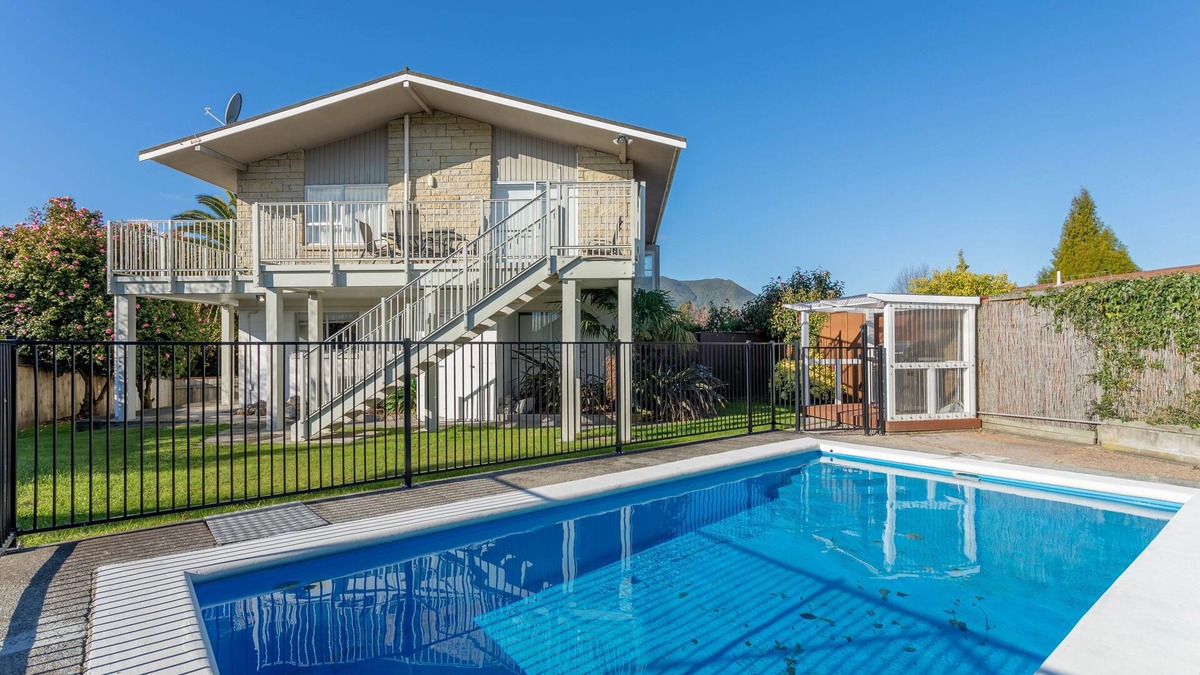 Taupo House | The Palms Taupo - Stunning views and Location with Pool