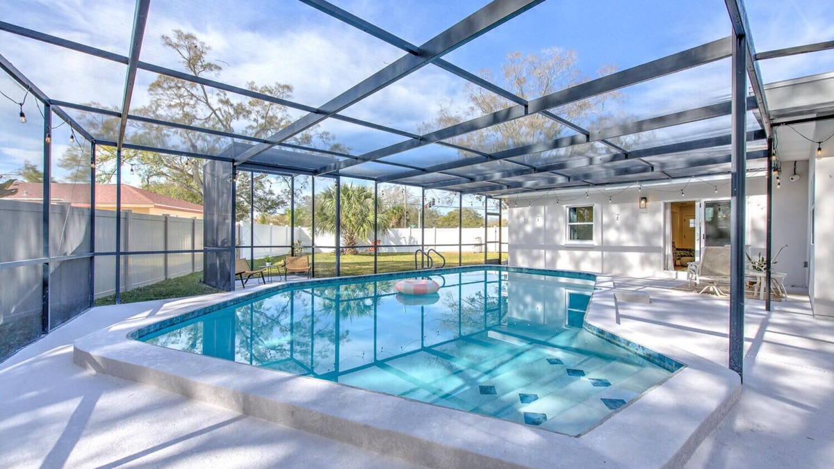 Tampa House | The Peacock Place – Family Home w/Heated Pool