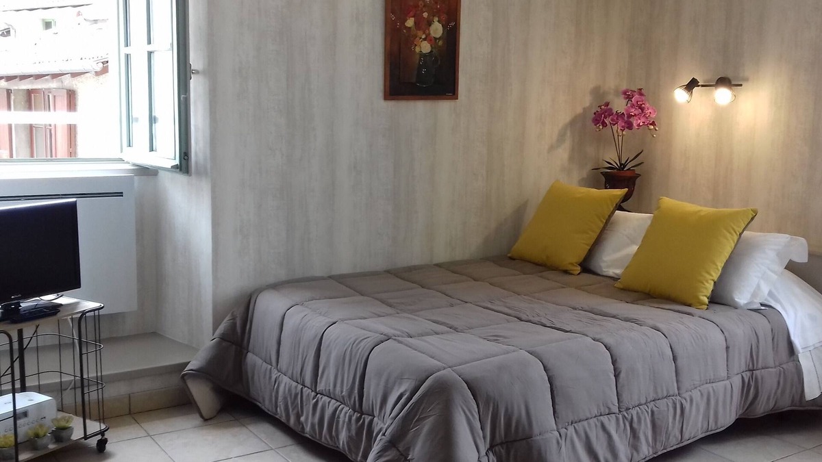 Aiguihe Apartment | The Petit St Jacques at the foot of the Rocher d'Aiguilhe