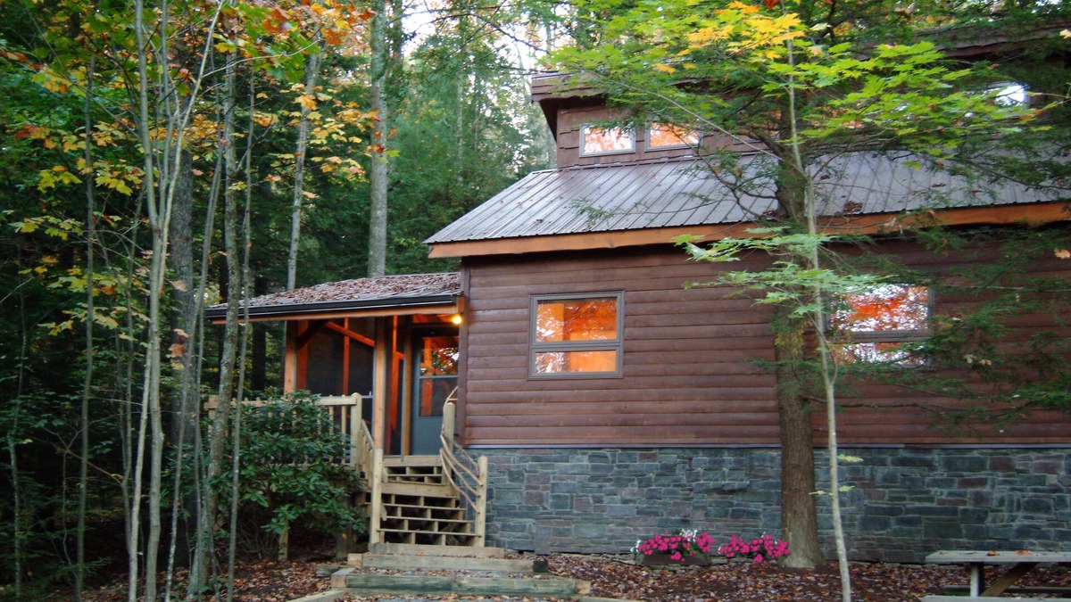 Victor Cabin | The Phat One, also known as El Gordo. Next to the New River Gorge.